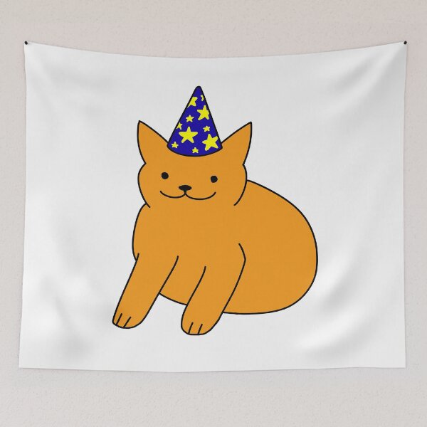 Item preview, Orange Wizard Cat designed and sold by Swaghettio.