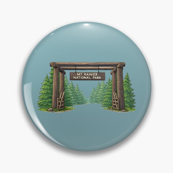 Item preview, Mt Rainer National Park designed and sold by Broken Antler Designs .