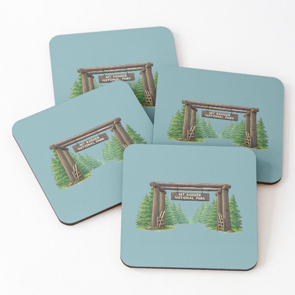 Artikelvorschau, Mount Rainier Nationalpark entworfen und verkauft von Broken Antler Designs .
