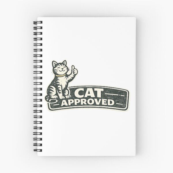 Item preview, Cat Approved Funny Retro Cat Lover Design designed and sold by EastEndTownie.