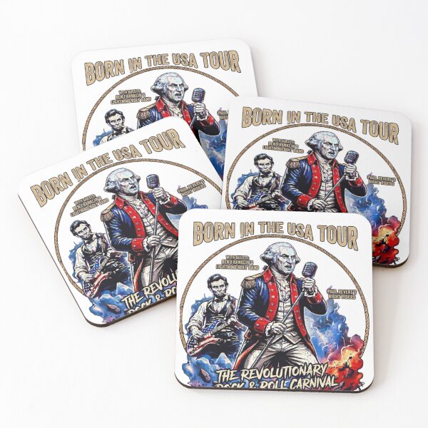 Item preview, Rock the Revolution: America 250 Washington & Lincoln Tour Graphic  designed and sold by TShak Clothing .