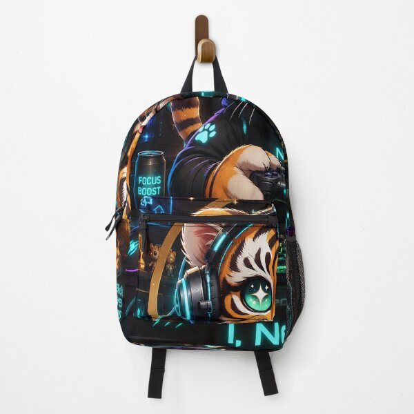 Item preview, Gaming Tiger NeoTig Kawaii  Gamer Gift Cute Anime Esports  AI Tiger Cub No Limits Art designed and sold by NeoTigLuna.