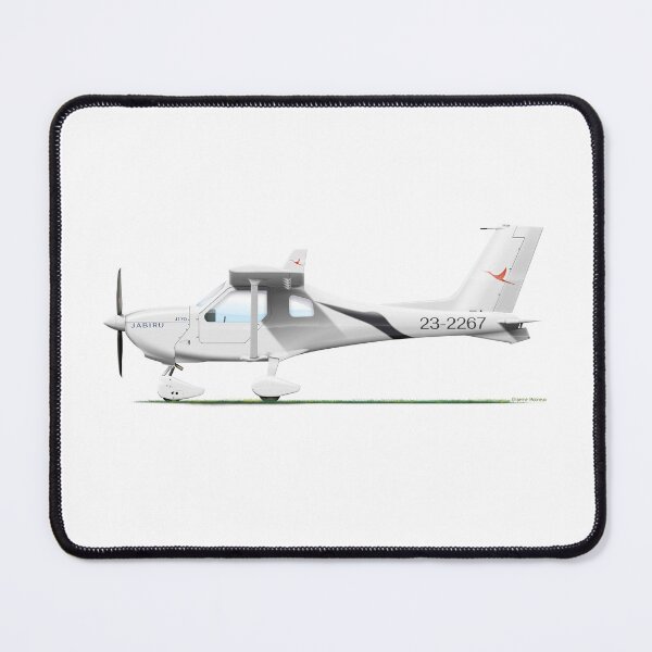 Item preview, Jabiru Aircraft J170 designed and sold by Grubby Fingers Aircraft Illustration.