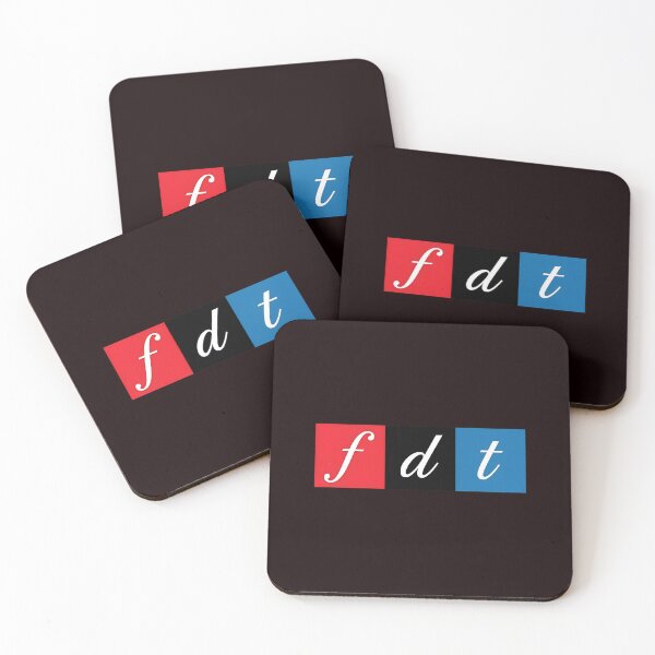 Item preview, Initials F D T Primary Color Blocks designed and sold by Rechar404-Art.