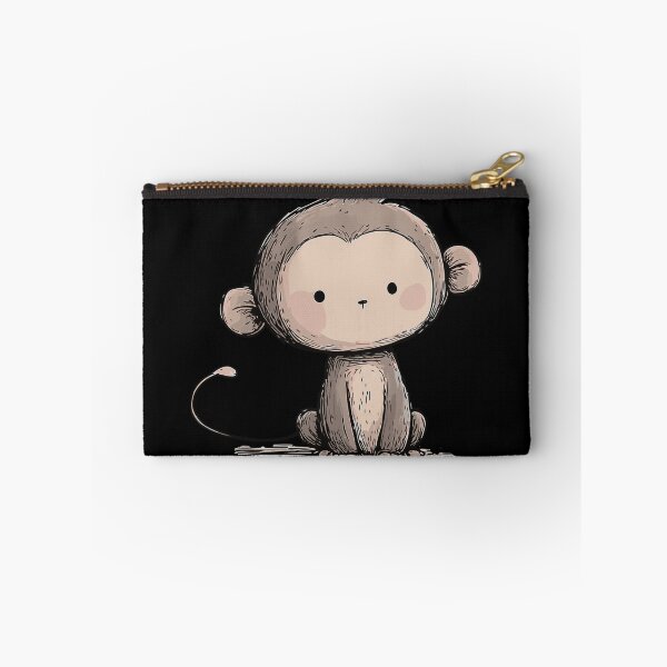 Item preview,  Whimsical Baby Monkey Sketch designed and sold by ClubVacay.