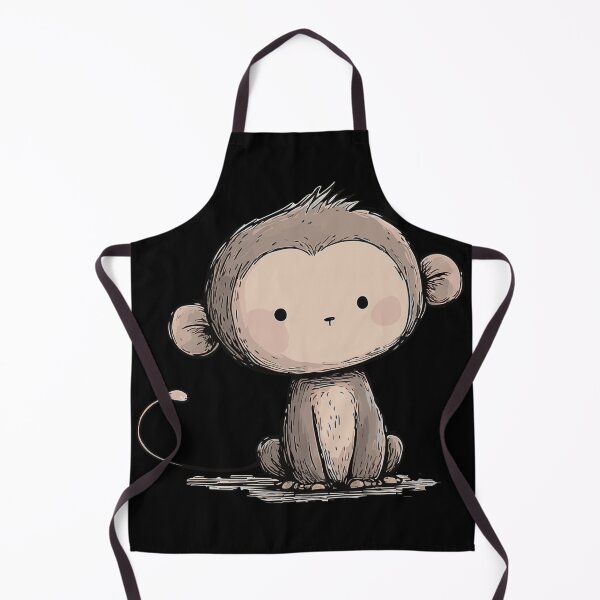 Item preview, Whimsical Baby Monkey Sketch designed and sold by ClubVacay.
