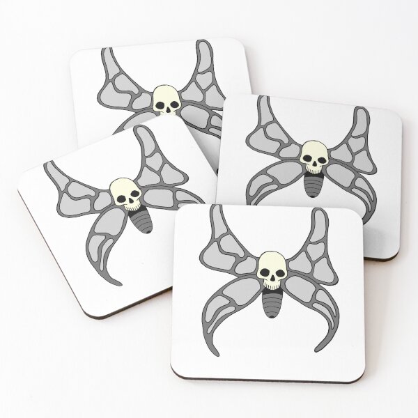 Item preview, Butterfly Skull (black and white) designed and sold by DanielPowers.