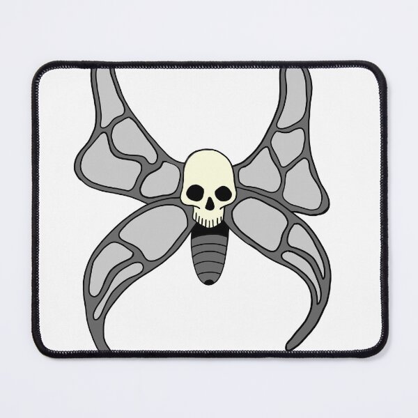 Item preview, Butterfly Skull (black and white) designed and sold by DanielPowers.