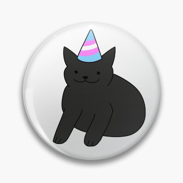 Item preview, Sweet Black Trans Cat designed and sold by Swaghettio.