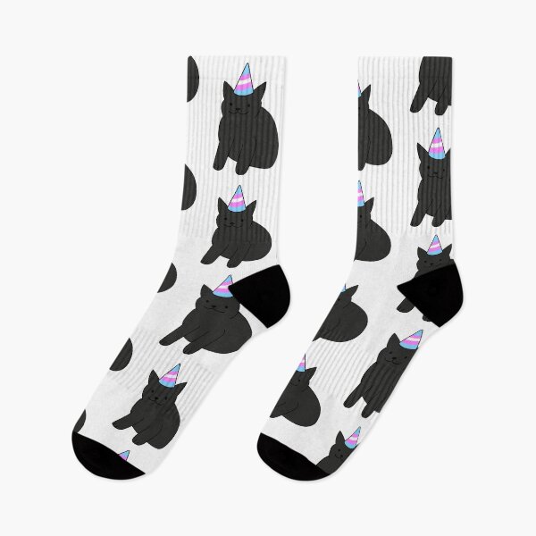 Item preview, Sweet Black Trans Cat designed and sold by Swaghettio.