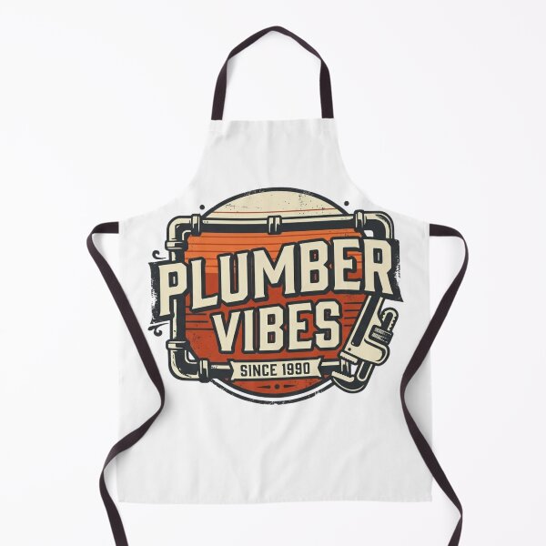 Item preview, Vintage Plumber Vibes Since 1990 Retro Plumbing Pipe Wrench T-Shirt designed and sold by Meharshop.