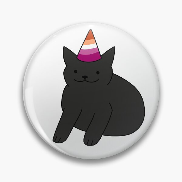 Item preview, Cute Black Lesbian Cat designed and sold by Swaghettio.