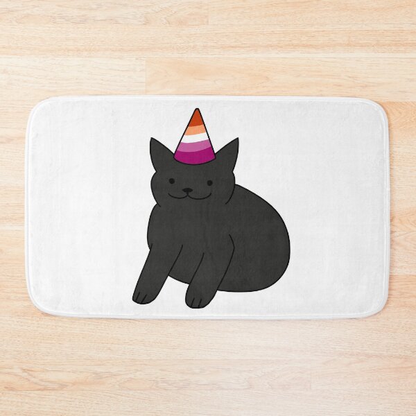 Item preview, Cute Black Lesbian Cat designed and sold by Swaghettio.