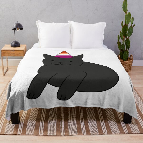 Item preview, Cute Black Lesbian Cat designed and sold by Swaghettio.