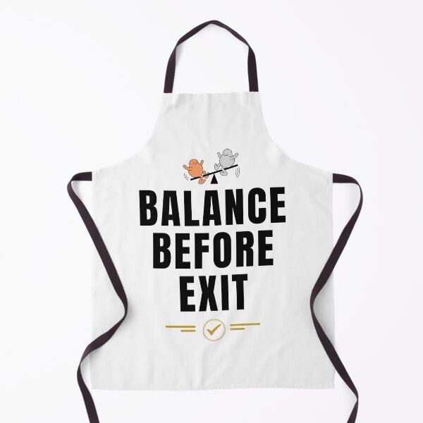 Item preview, Balance Before Exit – Funny Accountant & CPA Reconciliation Gift designed and sold by FCA SIR MERCH .
