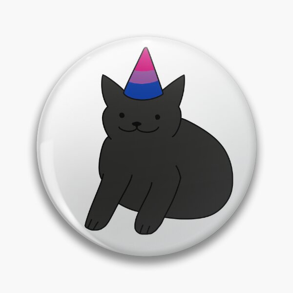 Item preview, Sweet Black Bisexual Cat designed and sold by Swaghettio.