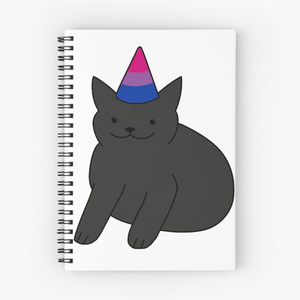 Item preview, Sweet Black Bisexual Cat designed and sold by Swaghettio.
