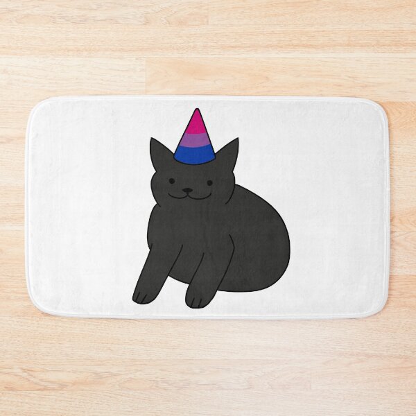 Item preview, Sweet Black Bisexual Cat designed and sold by Swaghettio.