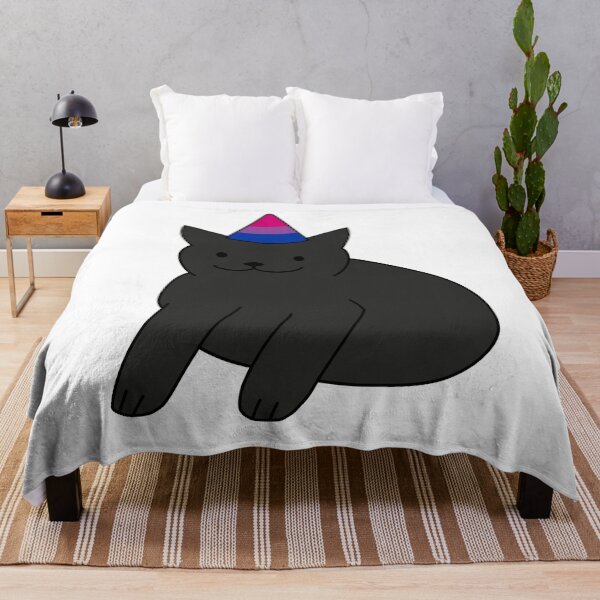 Item preview, Sweet Black Bisexual Cat designed and sold by Swaghettio.