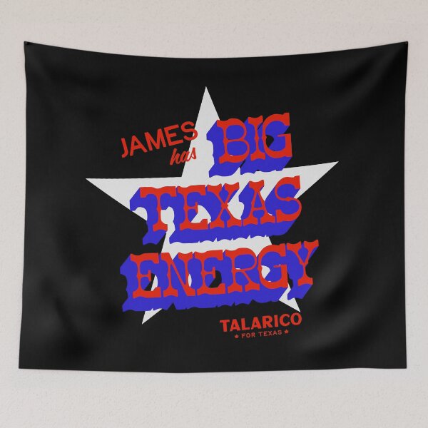 Item preview, JAMES HAS BIG TEXAS ENERGY designed and sold by oddwonders.