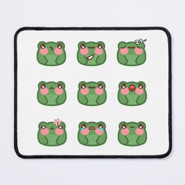 Item preview, Cute Frog Emotes designed and sold by Mayzarella.