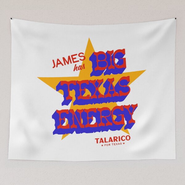 Item preview, JAMES HAS BIG TEXAS ENERGY designed and sold by oddwonders.