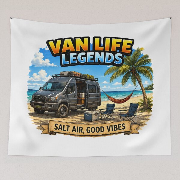 Item preview, Van Life Legends – Australian Road Trip Adventures designed and sold by Holiday-Hunter.
