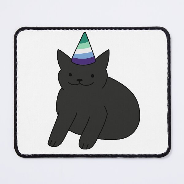 Item preview, Cute Black Gay Cat designed and sold by Swaghettio.