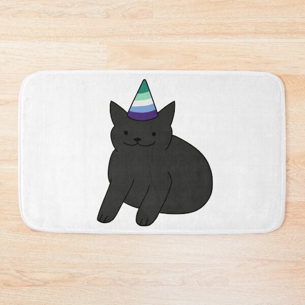 Item preview, Cute Black Gay Cat designed and sold by Swaghettio.