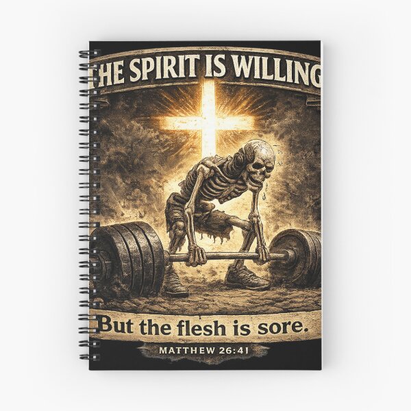 Item preview, The Spirit Is Willing designed and sold by KDR-Designs.