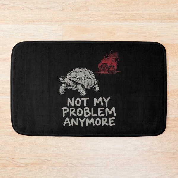Item preview, Not My Problem Anymore Tortoise Sunglasses Grunge Dark Humor designed and sold by cabana.space.