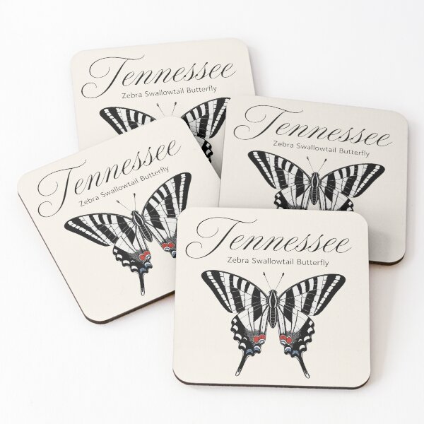 Item preview, Tennessee Zebra Swallowtail Butterfly Poster designed and sold by The-Drip-Studio.