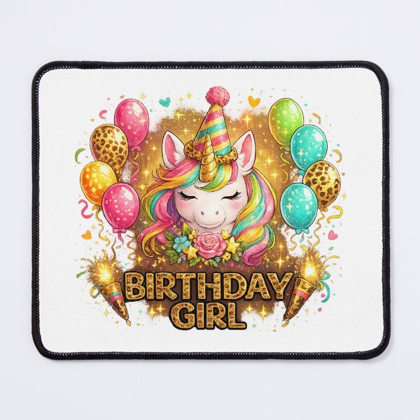 Item preview, Unicorn Rainbow Birthday Girl Unicorn Birthday Party designed and sold by QuiteOrbit.