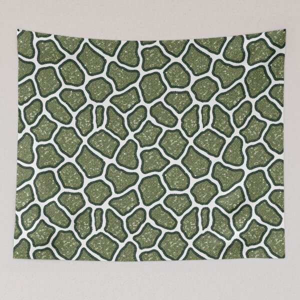Item preview, Green sequins pattern  designed and sold by Roxburylane.