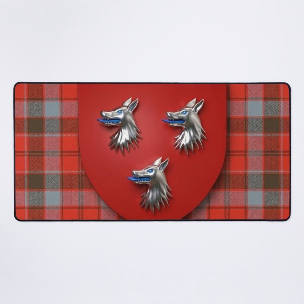 Item preview, Robertson Shield 3D and Weathered Tartan designed and sold by Kirrindy Designs.