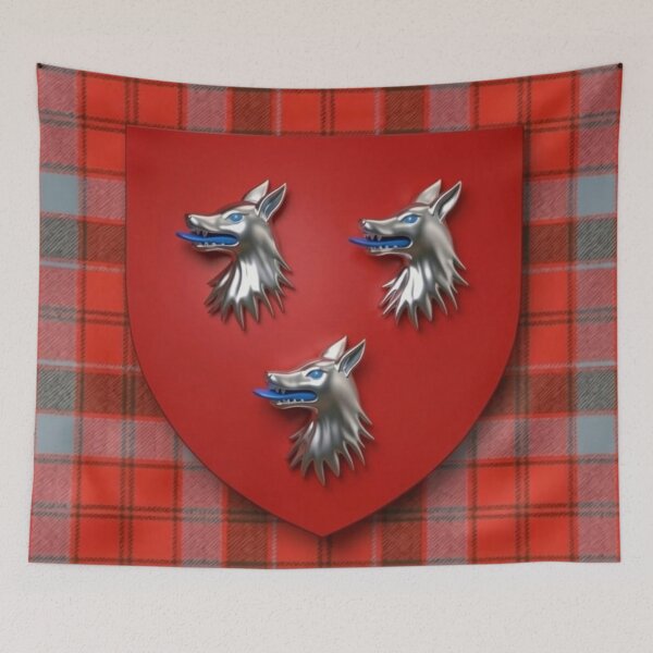 Item preview, Robertson Shield 3D and Weathered Tartan designed and sold by Kirrindy Designs.