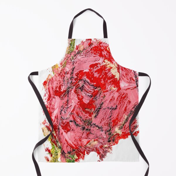 Item preview, Abstract Red Rose Painting Print | Romantic Floral Expressionist Wall Art | Modern Rose Decor designed and sold by LoveNurseries.