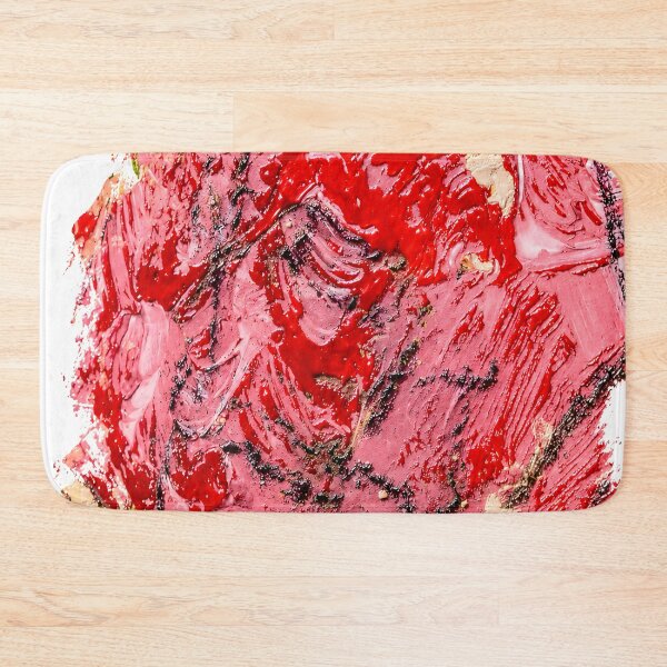 Item preview, Abstract Red Rose Painting Print | Romantic Floral Expressionist Wall Art | Modern Rose Decor designed and sold by LoveNurseries.
