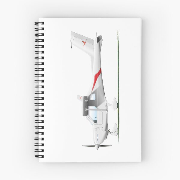 Artikelvorschau, Jabiru Flugzeug J170 entworfen und verkauft von Grubby Fingers Aircraft Illustration.