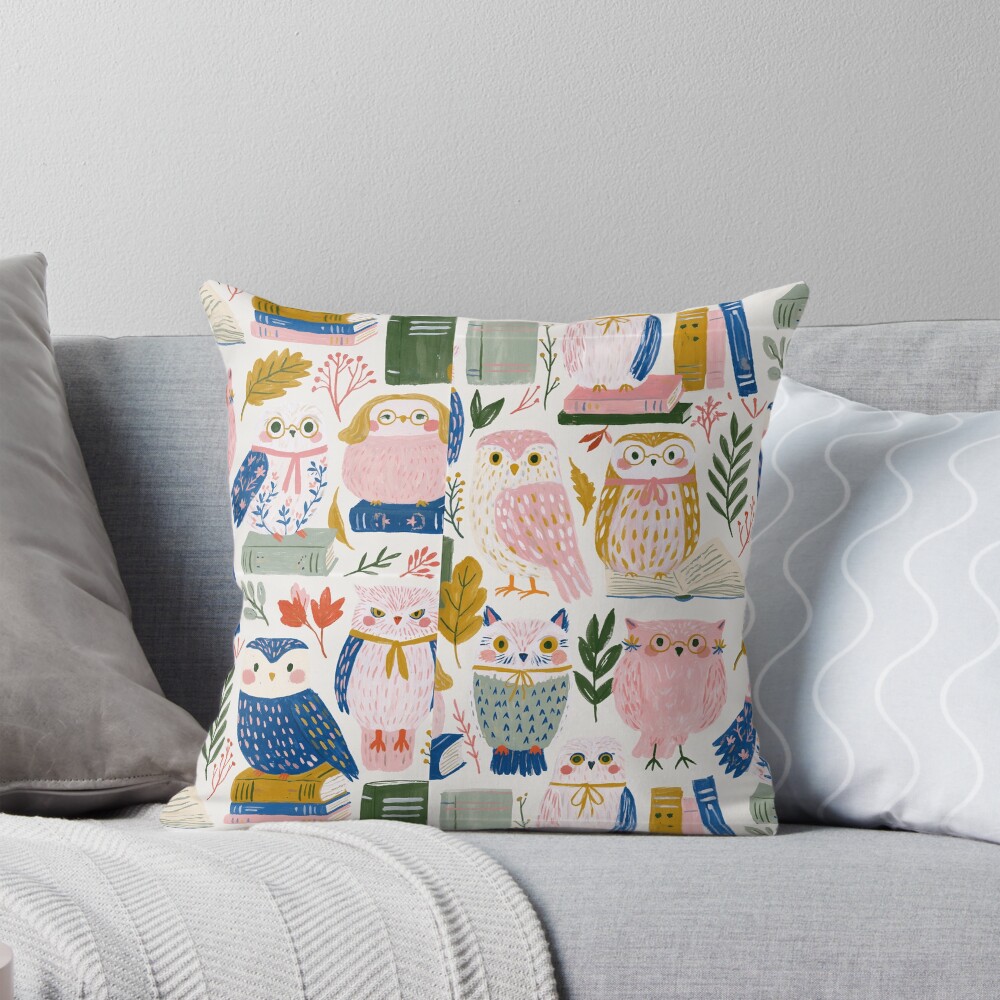 Item preview, Throw Pillow designed and sold by kraftedbubble.