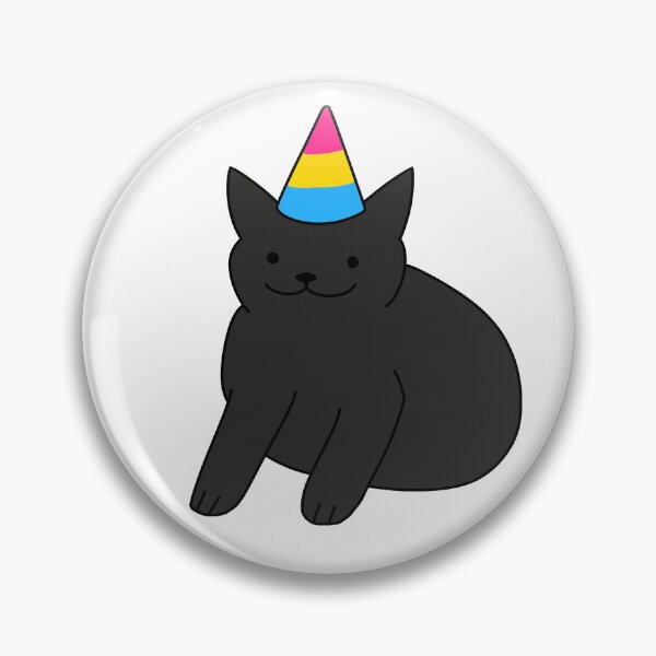 Item preview, Sweet Black Pansexual Cat designed and sold by Swaghettio.