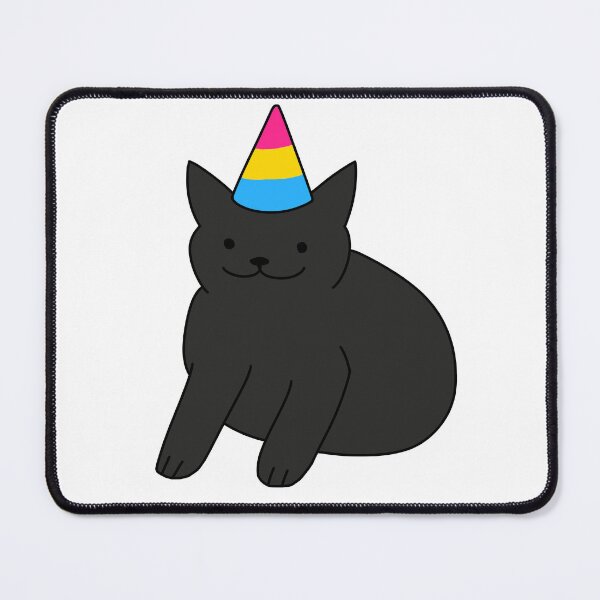 Item preview, Sweet Black Pansexual Cat designed and sold by Swaghettio.
