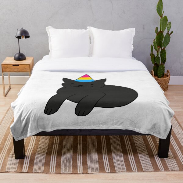 Item preview, Sweet Black Pansexual Cat designed and sold by Swaghettio.