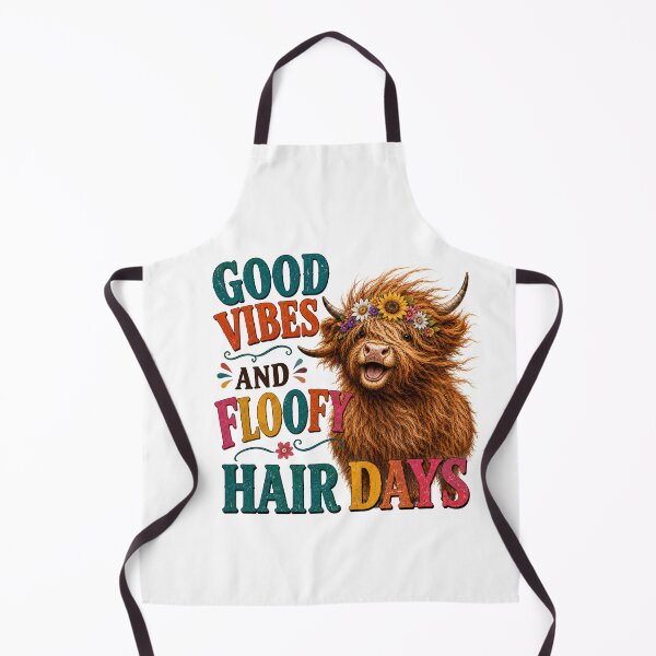 Item preview, Good Vibes And Floofy Hair Days designed and sold by HippyRikky.