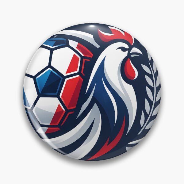 Item preview, France Football Rooster Crest designed and sold by PixorStudio.