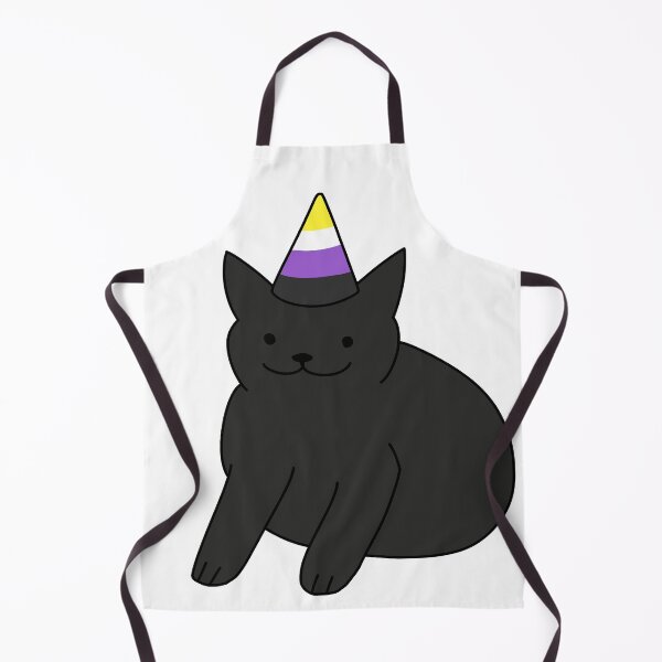 Item preview, Sweet Black Nonbinary Cat designed and sold by Swaghettio.