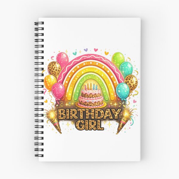 Item preview, Birthday Girl Leopard Rainbow Birthday Party Family designed and sold by QuiteOrbit.