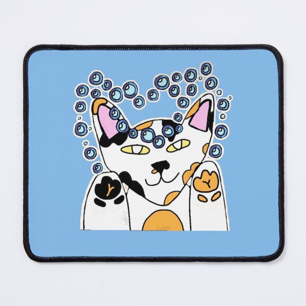 Item preview, Kawaii Calico Bubble Cat ┃ Cat Tricolor Kitty Art designed and sold by Cherry Prism Designs.