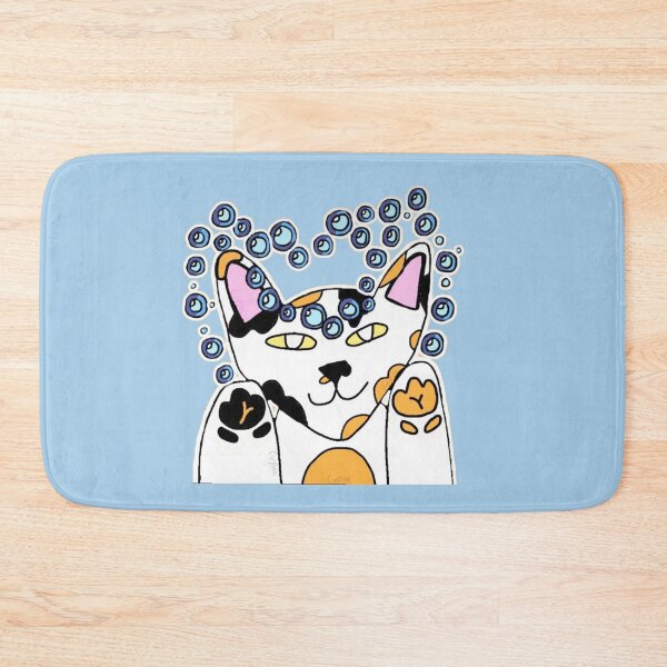 Item preview, Kawaii Calico Bubble Cat ┃ Cat Tricolor Kitty Art designed and sold by Cherry Prism Designs.