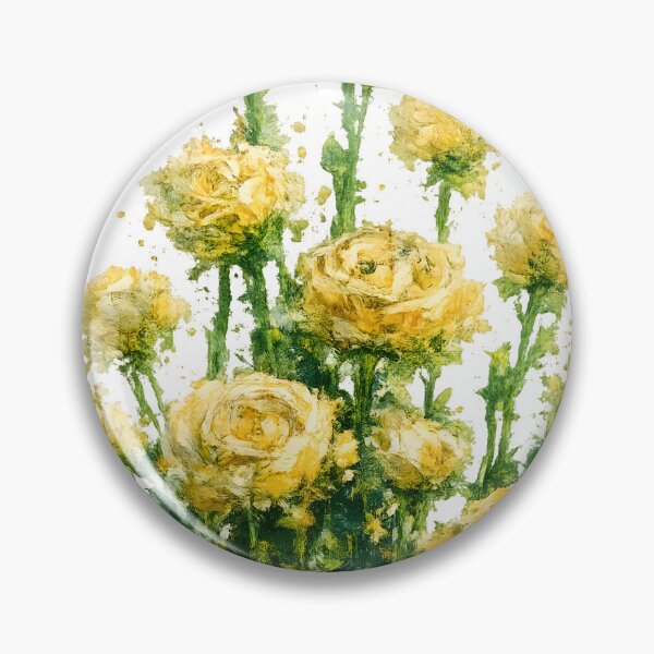 Item preview, Yellow Rose Bouquet Wall Art Print | Cottagecore Floral Decor | Romantic Botanical Flower Painting designed and sold by LoveNurseries.